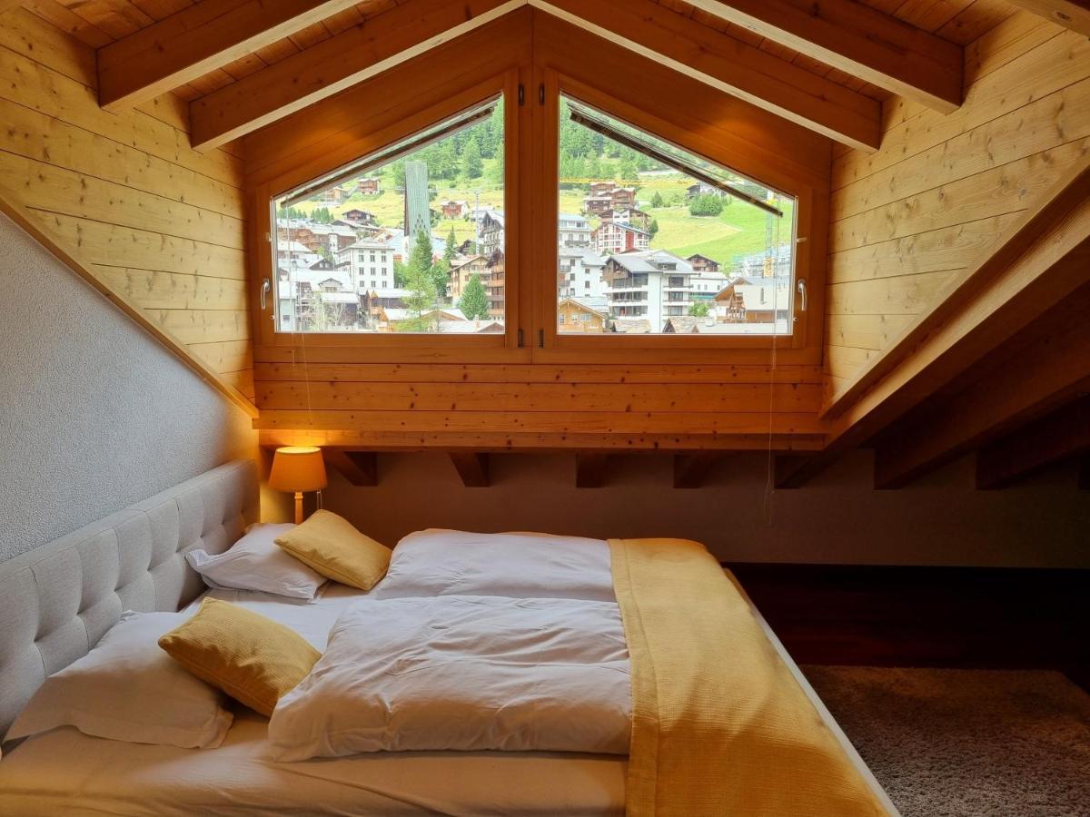 Chalet Haus Perla Saas-Fee Zewnętrze zdjęcie
